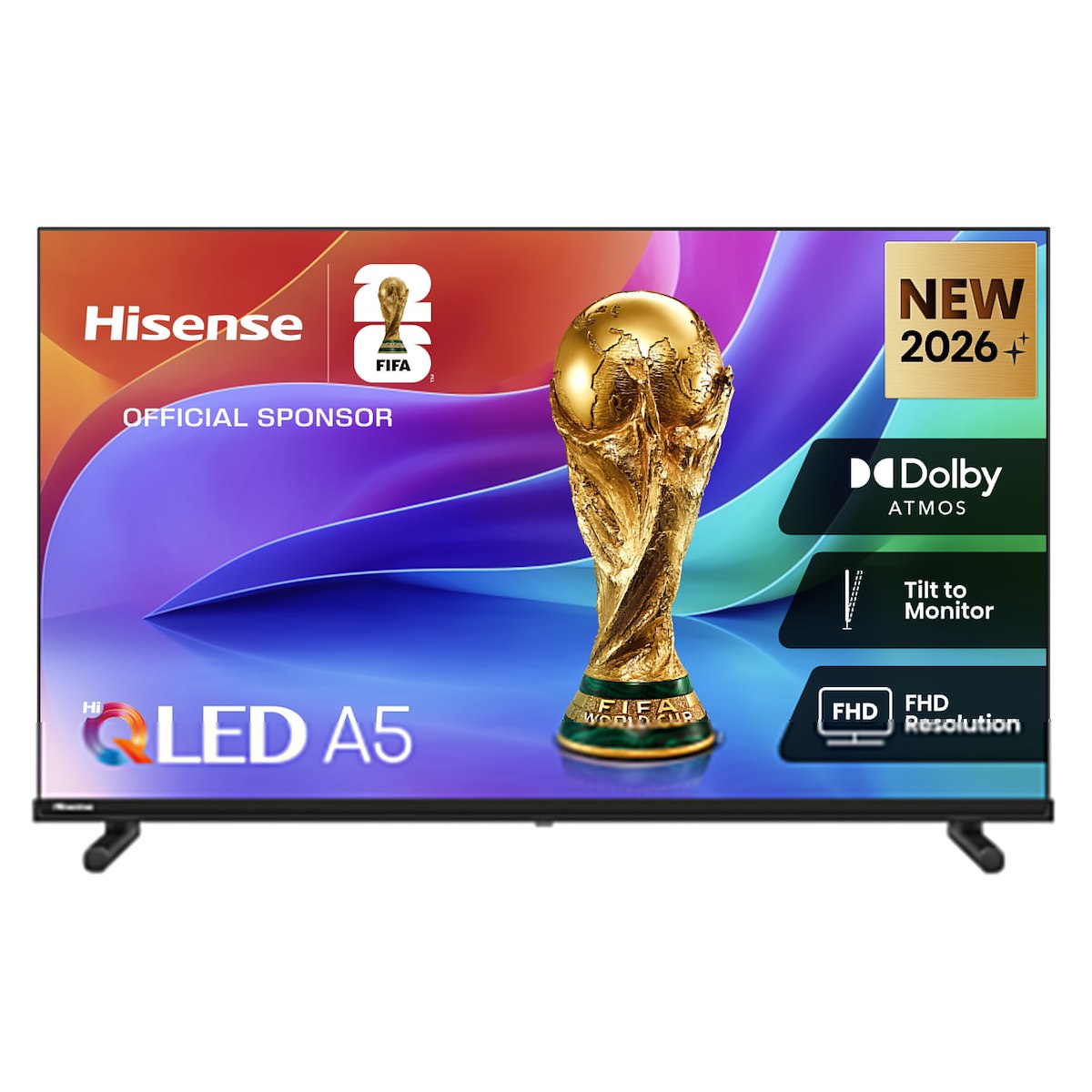 HISENSE 40A59S Smart TV QLED 40 Pollici Full HD DVBT2 S2 VIDAA