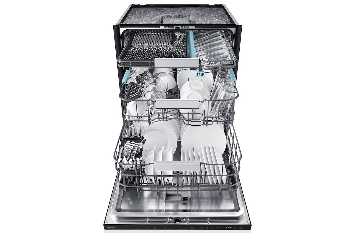 SAMSUNG DW90H79NAB0U1 Lavastoviglie Incasso 60cm 14 Coperti A+++ Wi-Fi AI - immagine 3