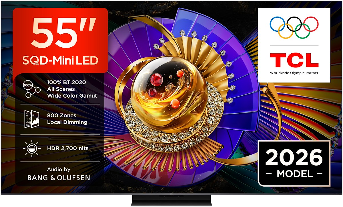 TCL 55C7L TV SQLED MiniLED 55" 4K 144Hz T2-S2 Smart Google TV