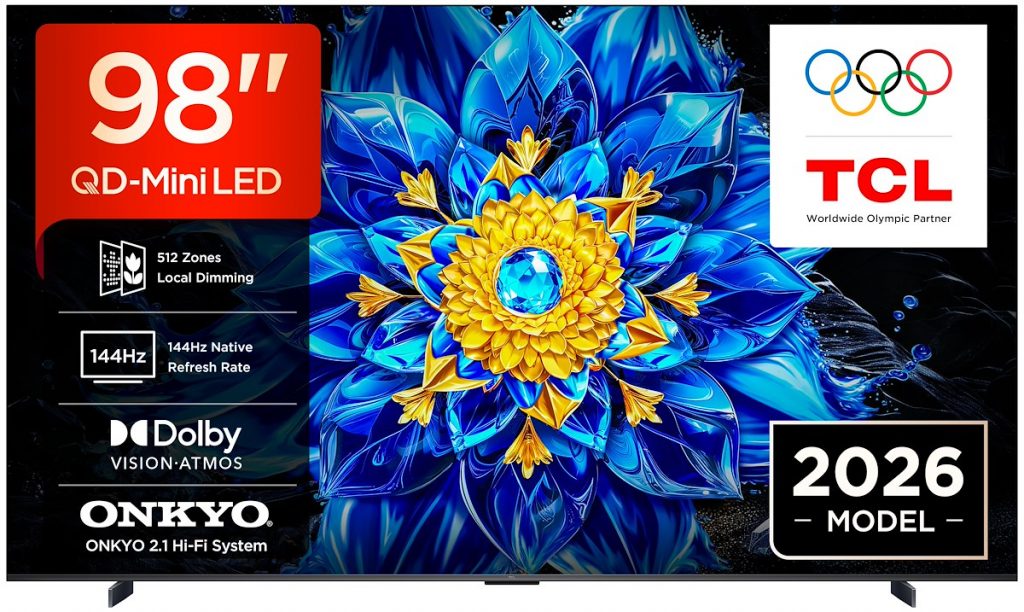 TCL 98P8L TV QLED MiniLED 98" 4K 144Hz T2/S2 Smart Google TV