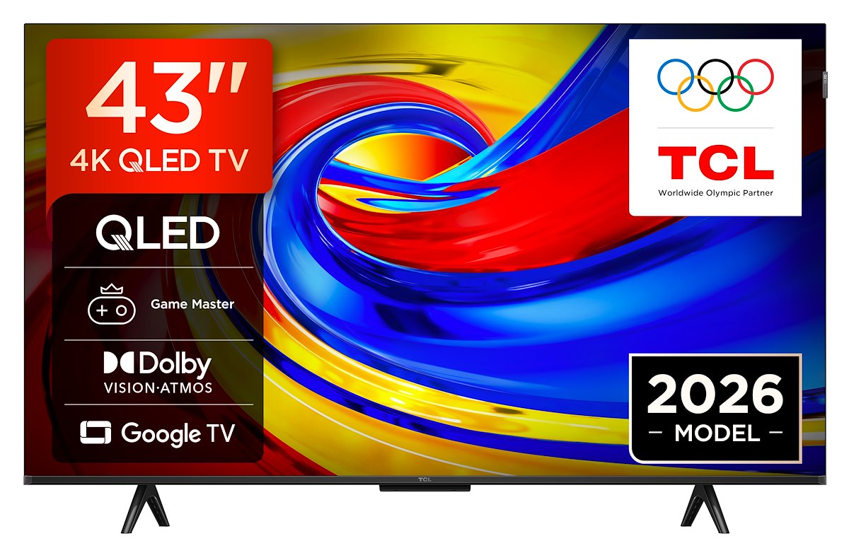 TCL 50P7L Smart TV QLED 50 Pollici 4K UHD Google TV Digitale Terrestre Satellitare