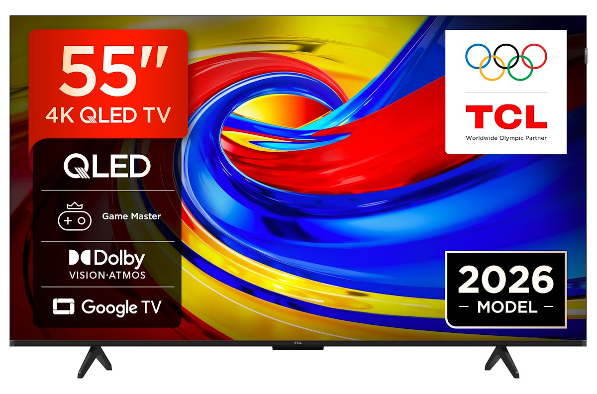 TCL 55P7L Smart TV QLED 55 Pollici 4K UHD Google TV