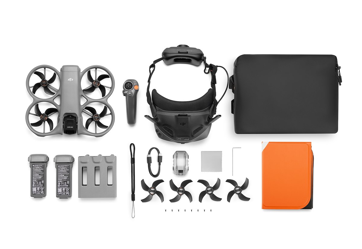 DJI AVATA360MOTIONCOMBO Drone con telecamera 360° 8K 60fps Motion Combo - immagine 3