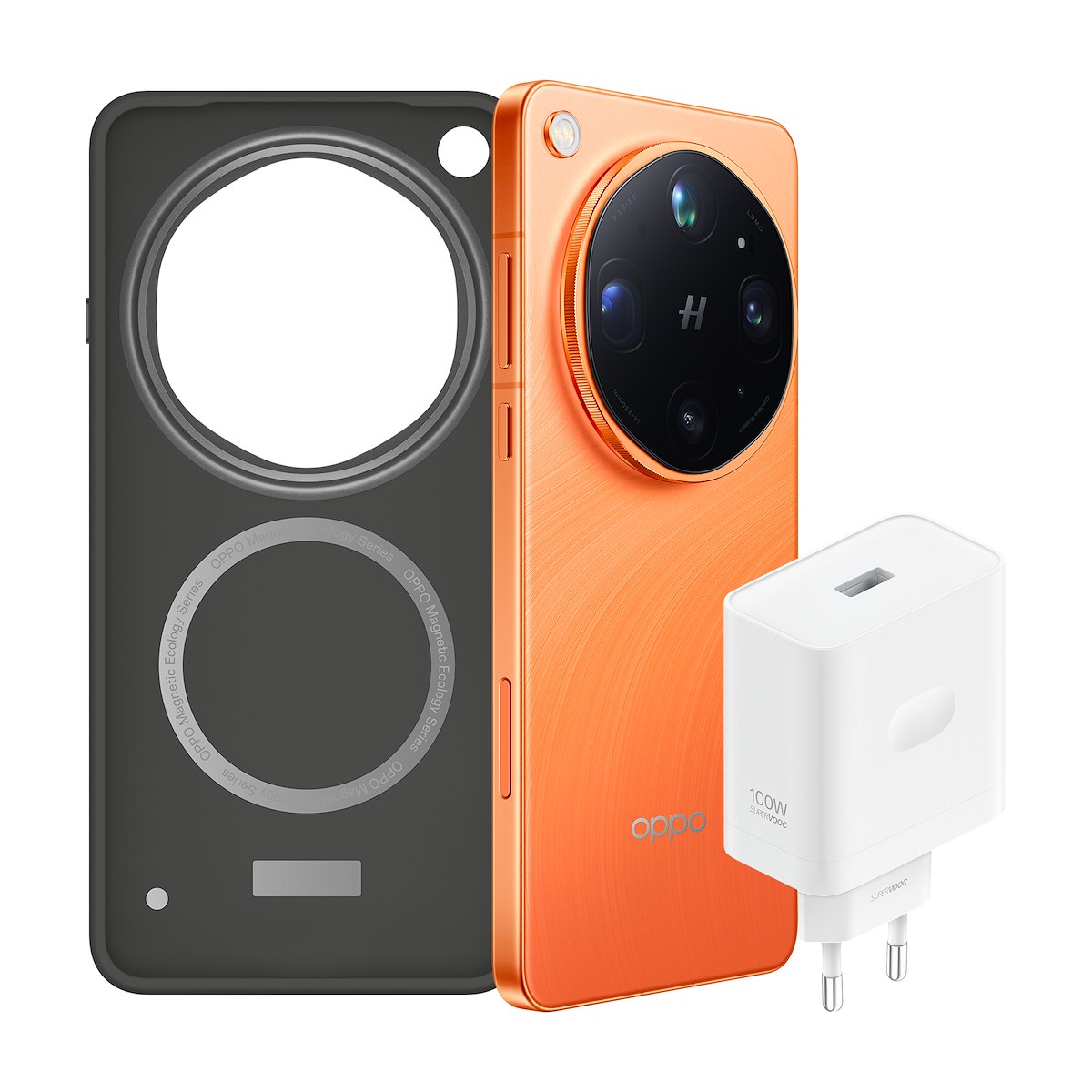 OPPO FINDX9ULTRA5GORANGEBUNDLE Smartphone 5G Canyon Orange + Box (Caricabatterie+Cover) - immagine 2