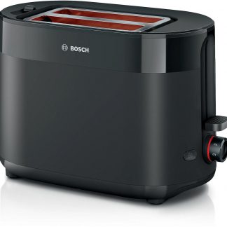 BOSCH TAT2M123 Tostapane MyMoment Compatto Nero 800W Due Scomparti