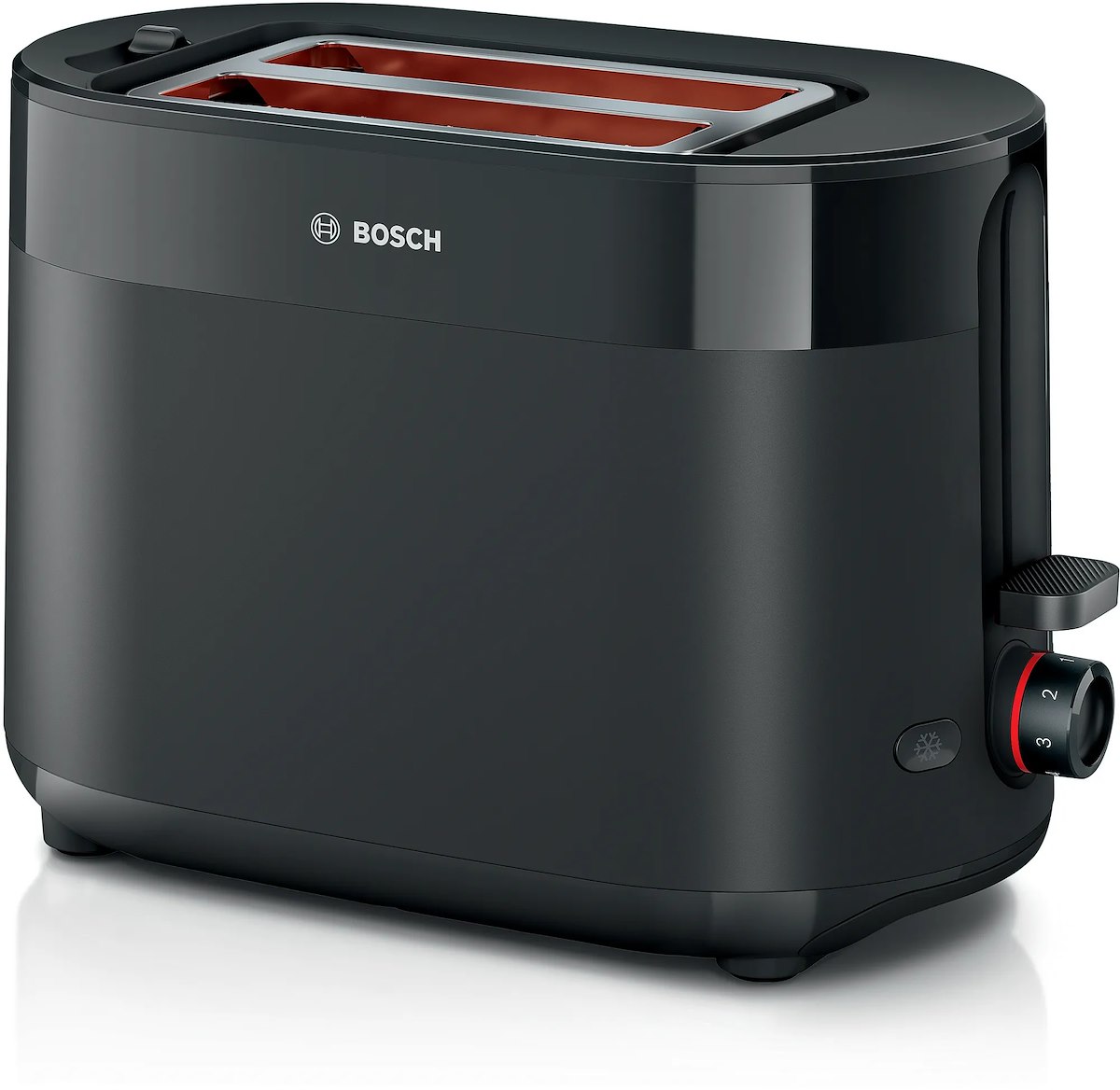 BOSCH TAT2M123 Tostapane MyMoment Compatto Nero 800W Due Scomparti