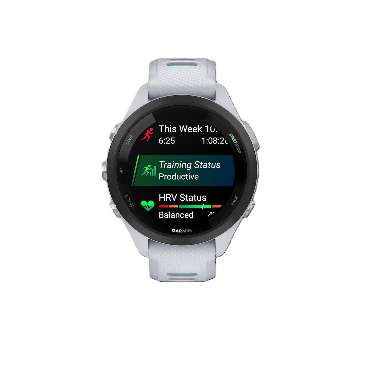 Garmin Forerunner 265S Whitestone-Neo Smartwatch 1.1 Pollici 42MM - immagine 3