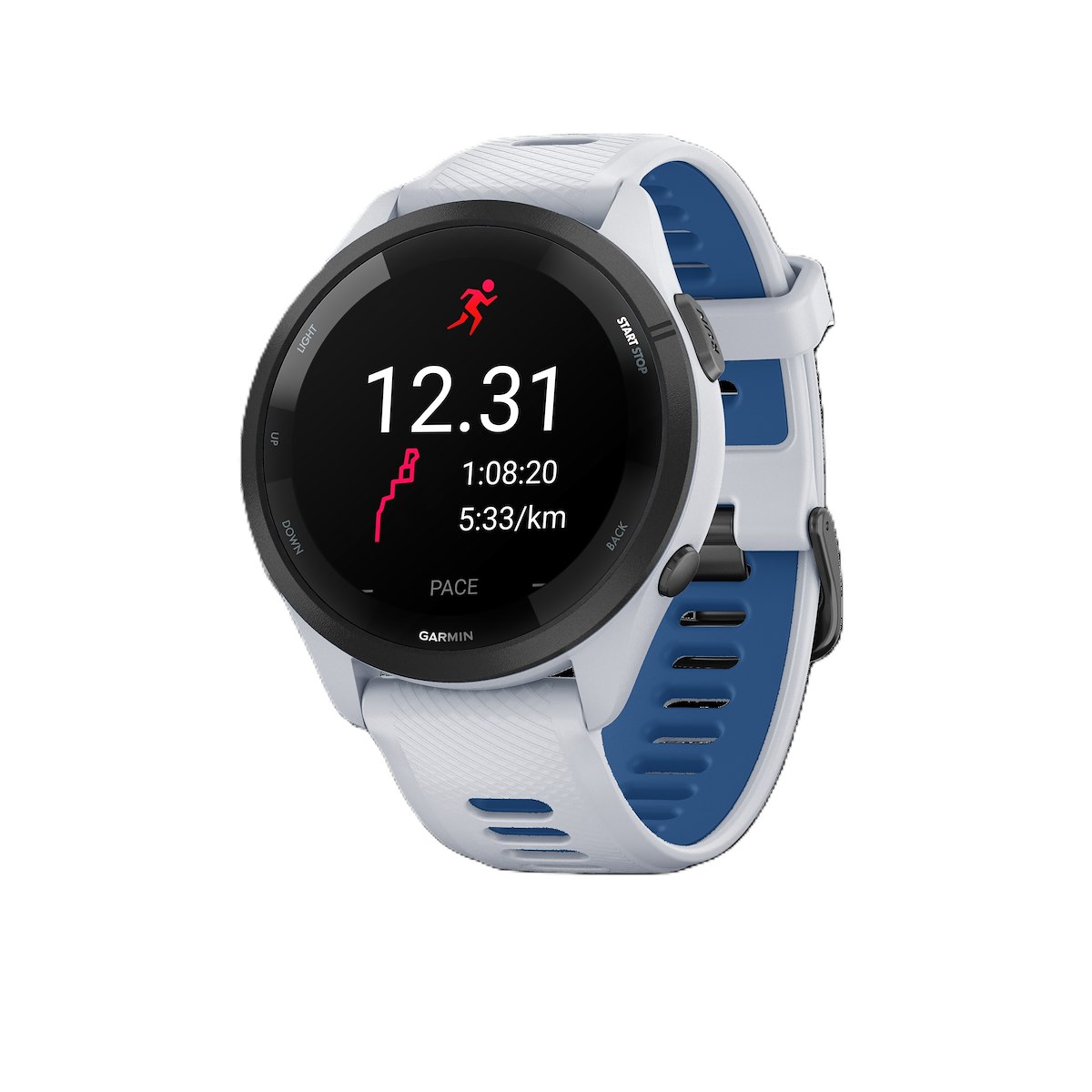 Garmin Forerunner 265 Whitestone-Tidal Blue Smartwatch 1.3 Pollici 46MM - immagine 2