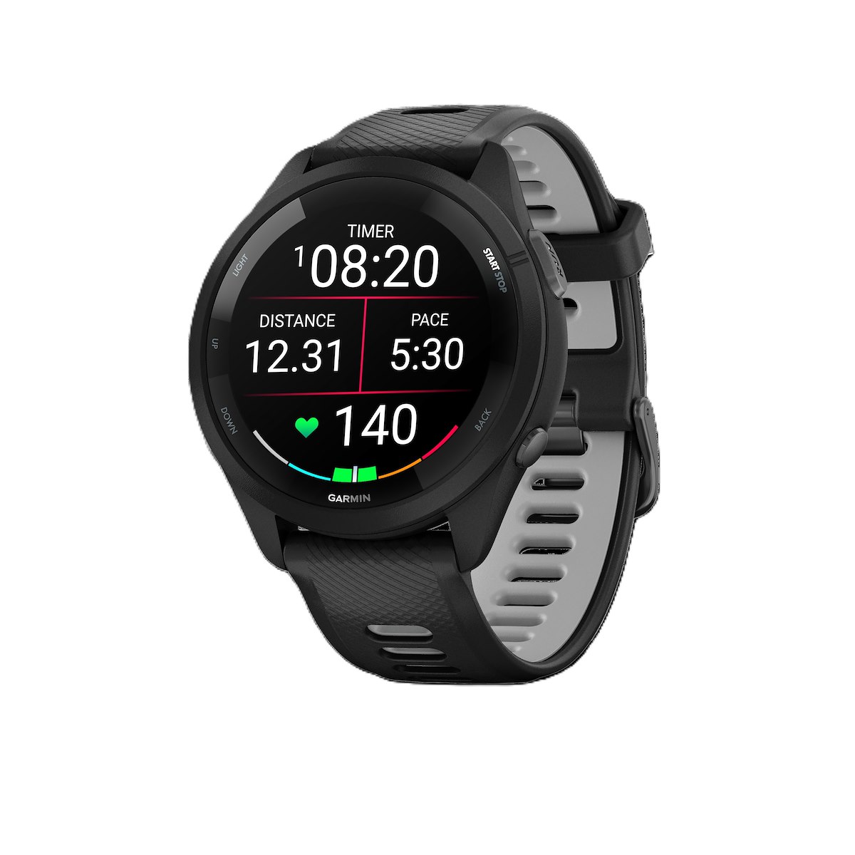 Garmin Forerunner 265 Black-Powder Gray Smartwatch 1.3 Pollici 46MM - immagine 2