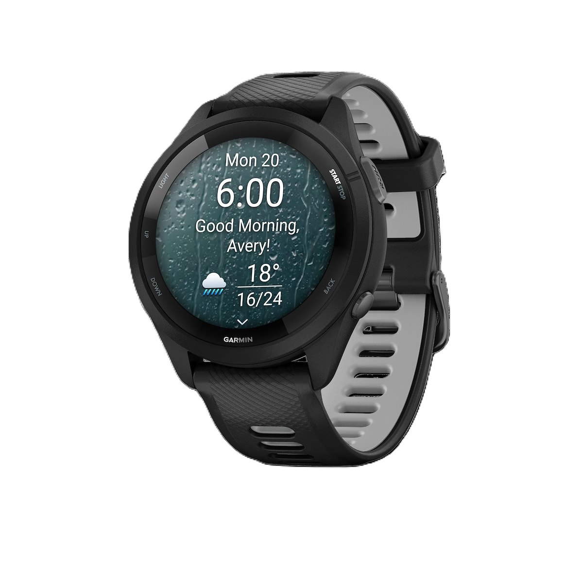 Garmin Forerunner 265 Black-Powder Gray Smartwatch 1.3 Pollici 46MM - immagine 3