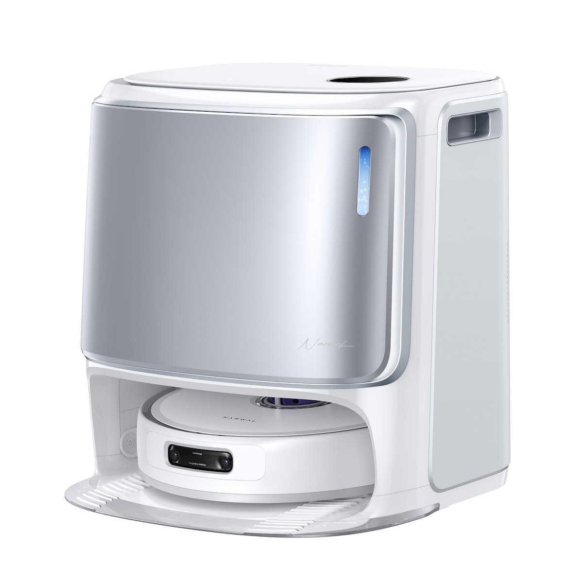 NARWAL FREOZ10ULTRAWHITE Robot Lava-Aspira 4.5+2.5L 2 Fotocamere WiFi Base Ric. - immagine 2