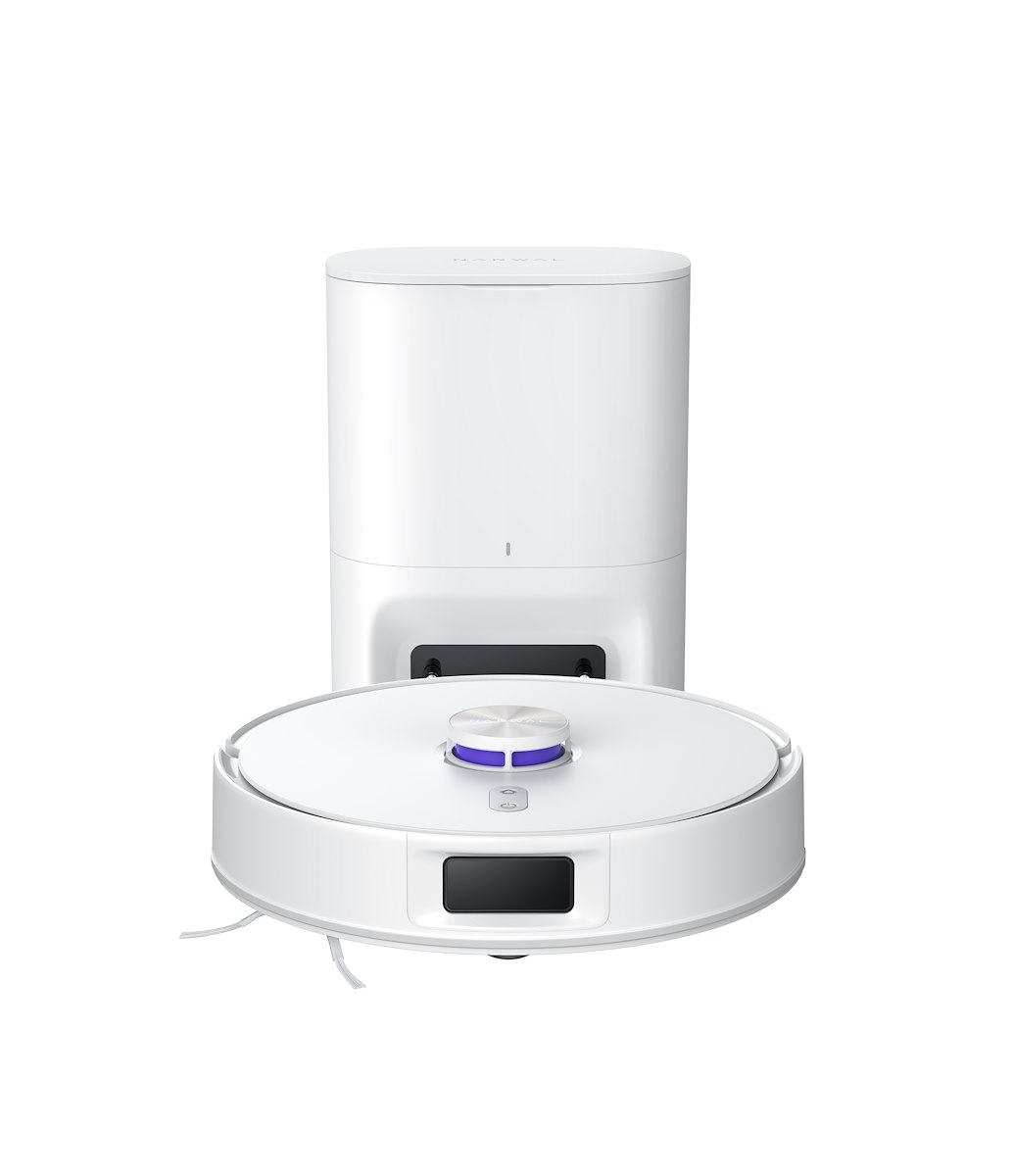NARWAL FREOS Robot Lava-Aspira con Stazione Wi-Fi, Bianco