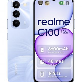 REALME C1005G4256GBBLOOMINGPURPLE Smartphone 6.8" HD+ 4GB 256GB 50MP 5G