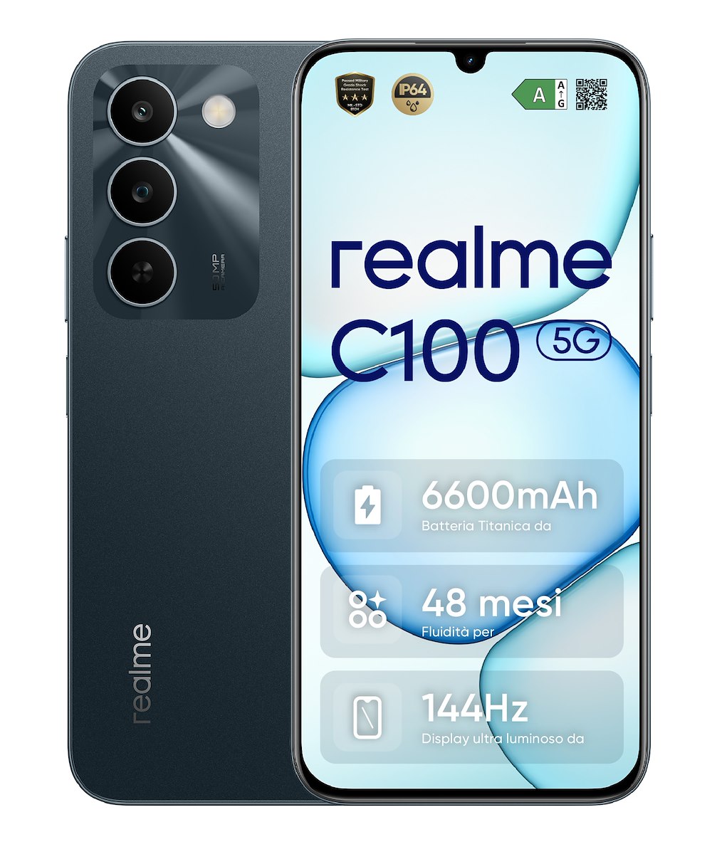 REALME C1005G4128GBSPROUTINGGREEN Smartphone 6.8" HD+ 4GB 128GB 50MP 5G
