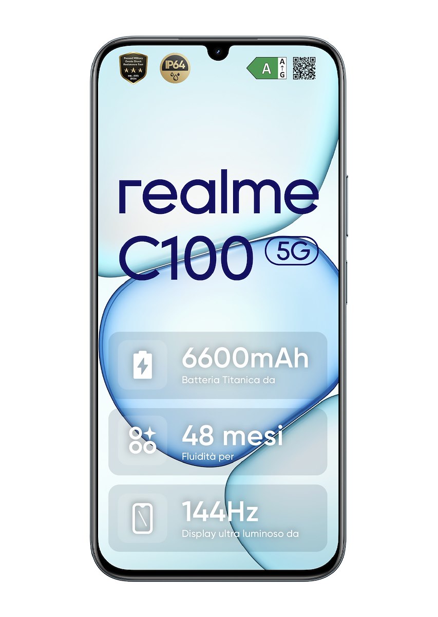 REALME C1005G4128GBSPROUTINGGREEN Smartphone 6.8" HD+ 4GB 128GB 50MP 5G - immagine 2