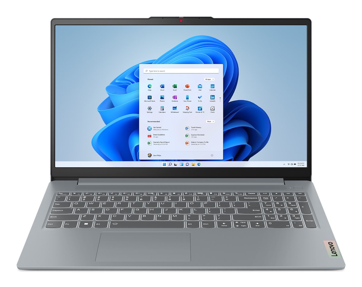 LENOVO IDEAPADSLIM315AMN8PN82XQ01L1IX Notebook 15 6 FHD R5 40 16GB 512GB W11H