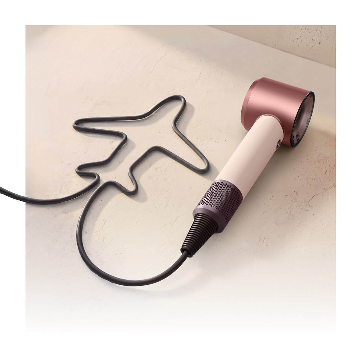 Dyson Supersonic Travel Rosa Cipria Phon Da Viaggio Concentratore - immagine 5