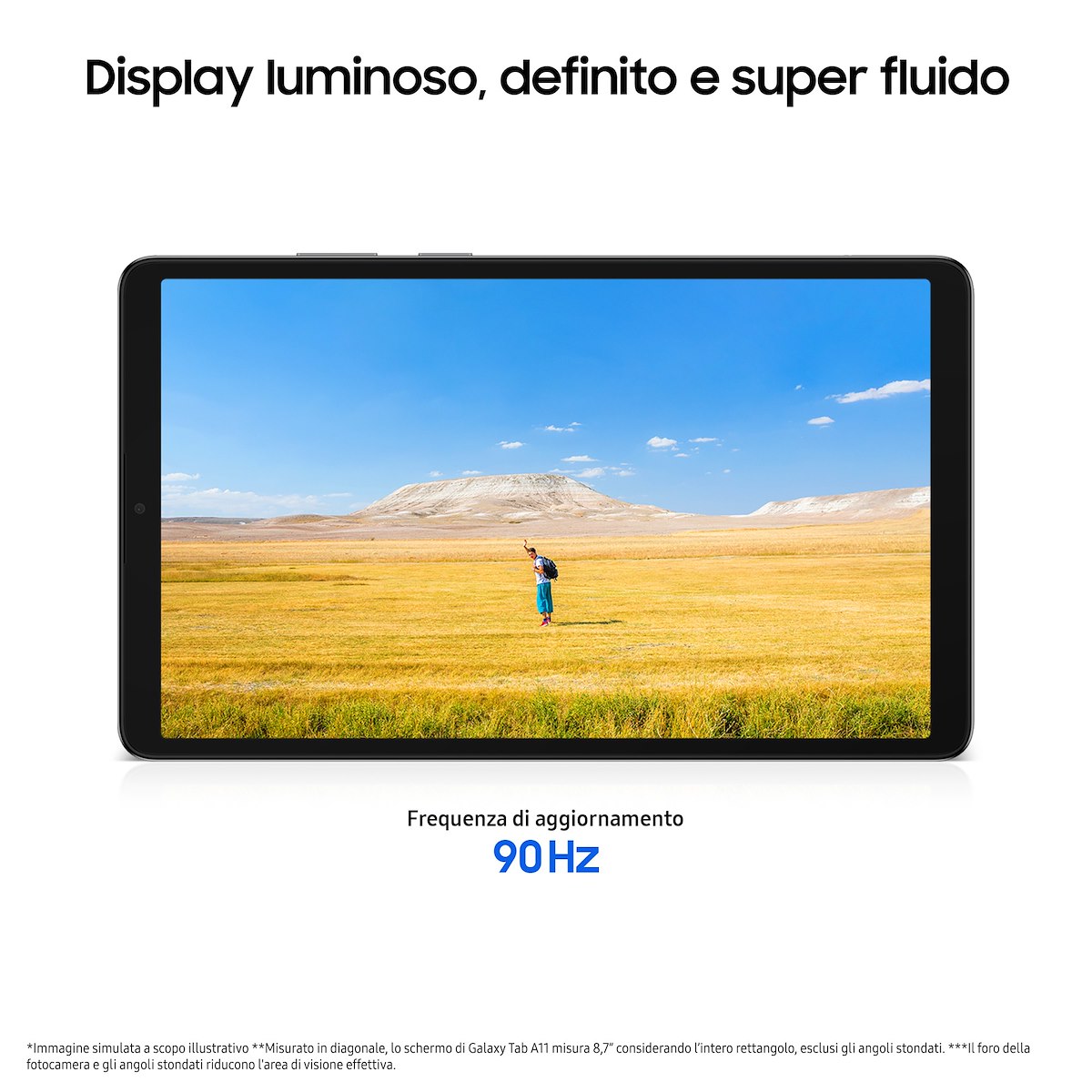 Samsung Galaxy Tab A11 Tablet 8.7 Pollici 64GB Wi-Fi Gray - immagine 3