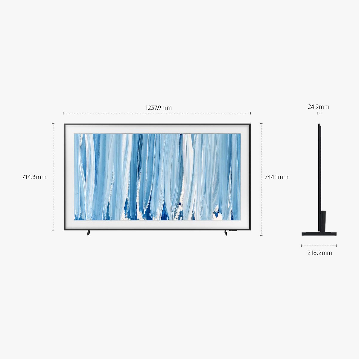 SAMSUNG QE55LS03HWUXZT TV LED 4K UHD Smart Tizen The Frame - immagine 4