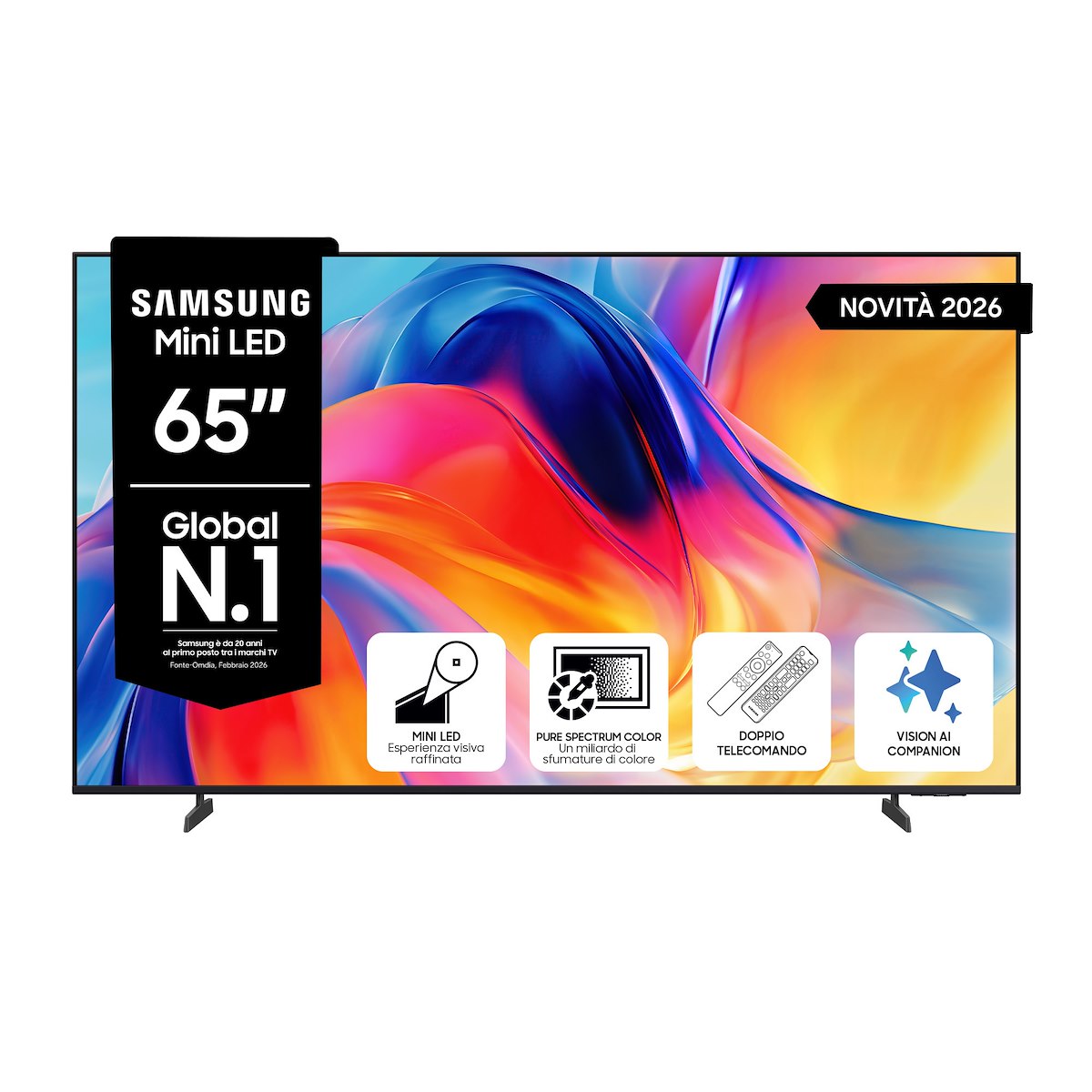 SAMSUNG UE65M70HAUXZT TV LED 65" 4K UHD Smart Tizen DVBT2/S2