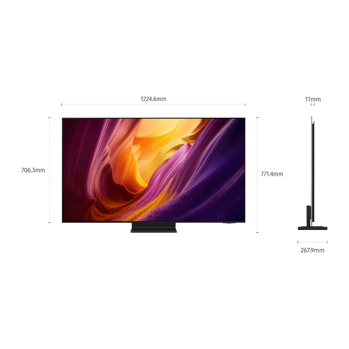 SAMSUNG QE55S95HFTXZT TV OLED 55" UHD 4K DVBT2/S2 SMART TIZEN - immagine 4