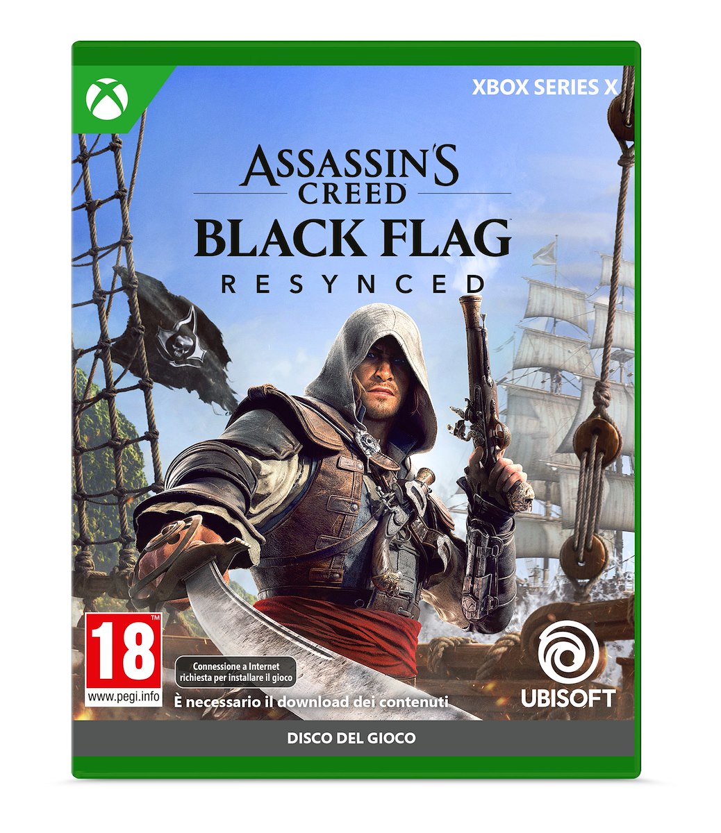 UBISOFT L00557 Assassin's Creed Black Flag Resynced Gioco Xbox SX