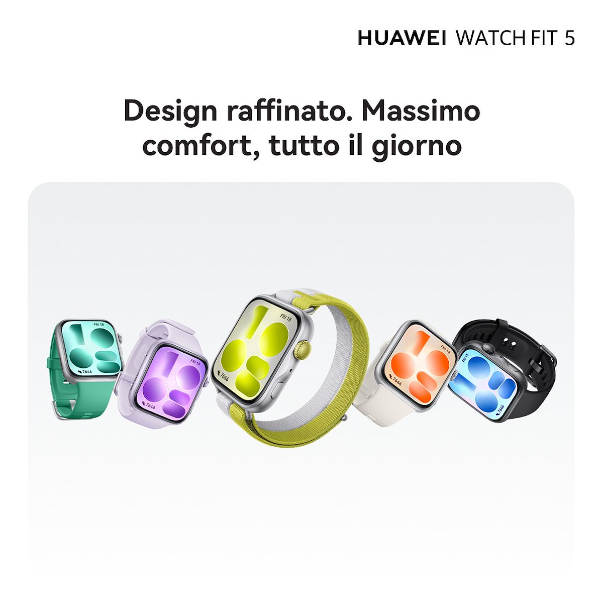 Huawei Watch Fit 5 Black Smartwatch 1.82 Pollici - immagine 2
