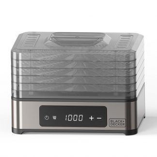 Black Decker BXDE401E Disidratatore Alimentare 400W con 5 Vassoi