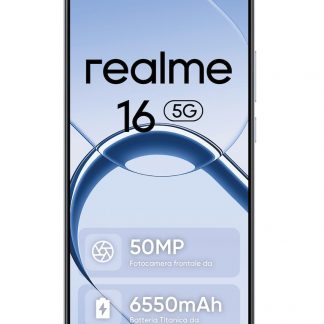 Realme R16 5G Air White Smartphone 6.57 Pollici HD Plus 8GB 256GB 