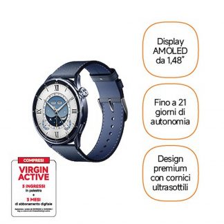 XIAOMI BHR08ITGL Watch S5 46mm AMOLED BT Blu Ceramica