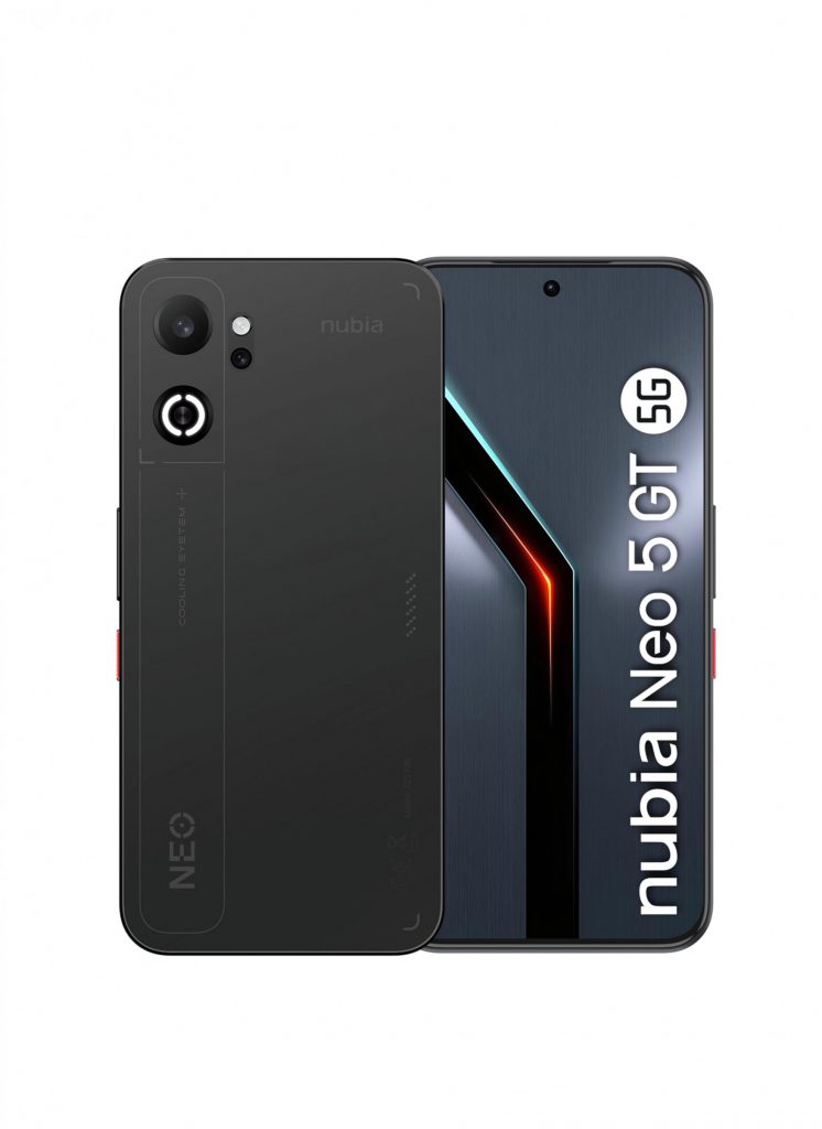 ZTE NUBIANEO5GT5GBLACK Smartphone Display 68 15K 8GB RAM 256GB 50MP 5G Nero