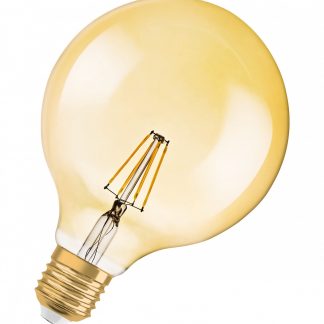 LEDVANCE L1906GD95508247D Lampada LED Vintage Globo E27 6 5W 824 Dimmerabile