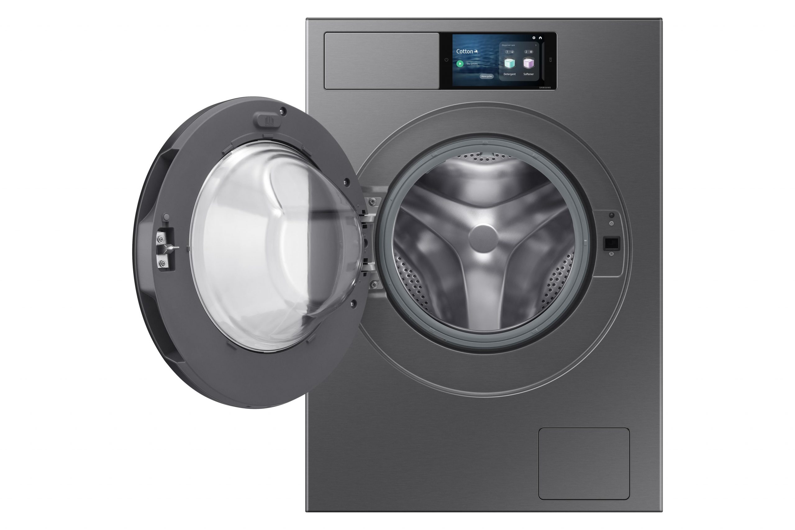 Samsung WF90F09C4SU3 Dark Silver Lavatrice Carica Frontale 9KG 1400Giri Wi-Fi - immagine 2