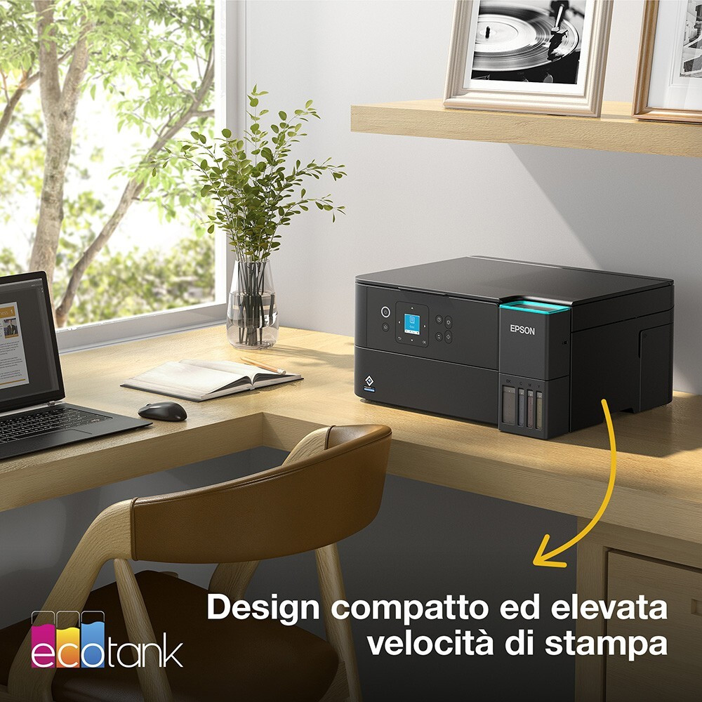 Epson Eco Tank ET2951 Stampante Multifunzione Inkjet Wi-Fi 4 Serbatoi Inchiostro - immagine 4