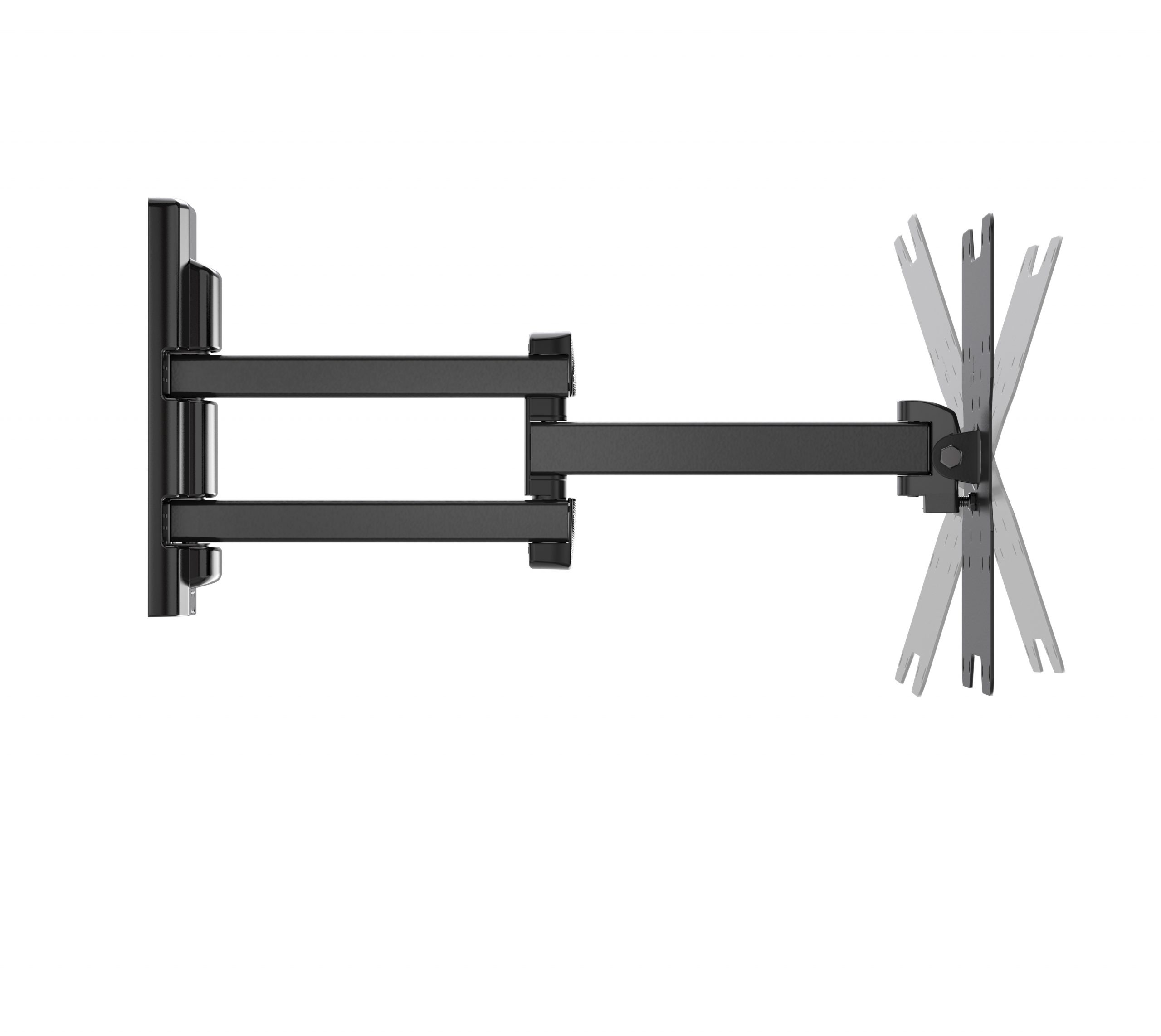 Meliconi Flatstyle FDR 200 Supporto TV Doppio Snodo Fino 45 Pollici Max 25 KG - immagine 5