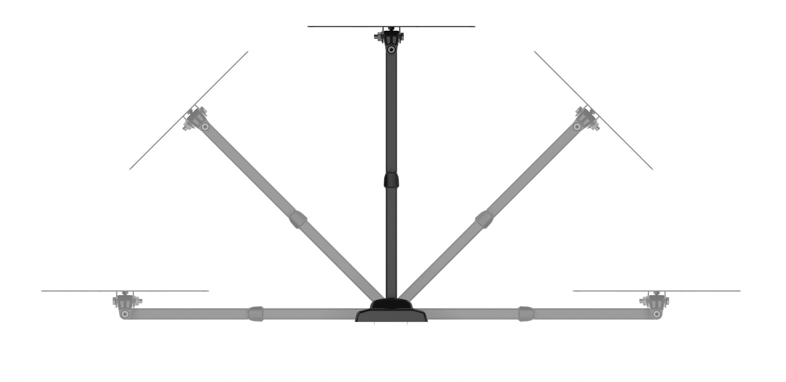Meliconi Flatstyle FDR 200 Supporto TV Doppio Snodo Fino 45 Pollici Max 25 KG - immagine 6