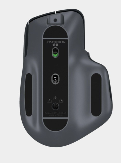 Logitech 910007501 Mouse Wireless 7 Tasti MX Master 3S Grafite Mouse - immagine 3