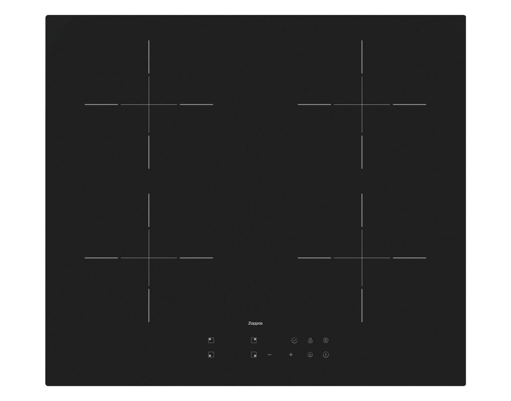 Zoppas EZPI604SBH Piano Cottura Induzione 60CM 4 Zone Nero