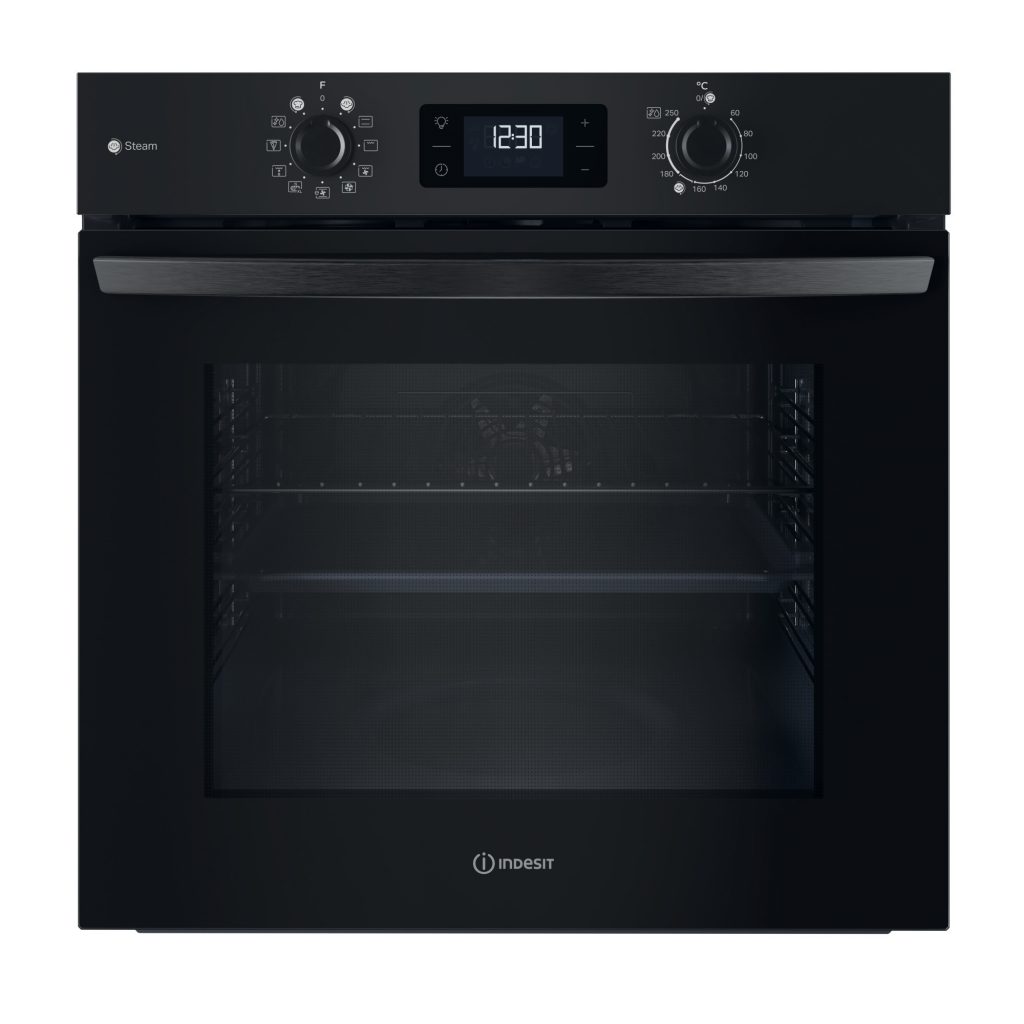 Indesit IO258HSB Forno 60cm 71lt Multifunzione Vapore Classe A Nero