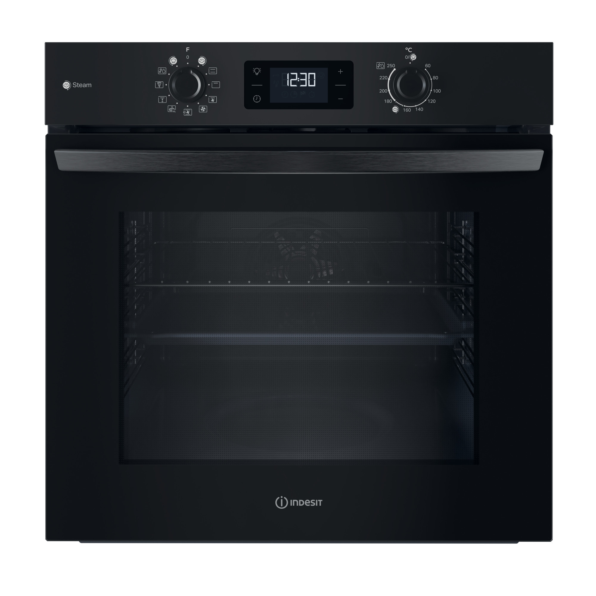 Indesit IO258HSB Forno 60cm 71lt Multifunzione Vapore Classe A Nero
