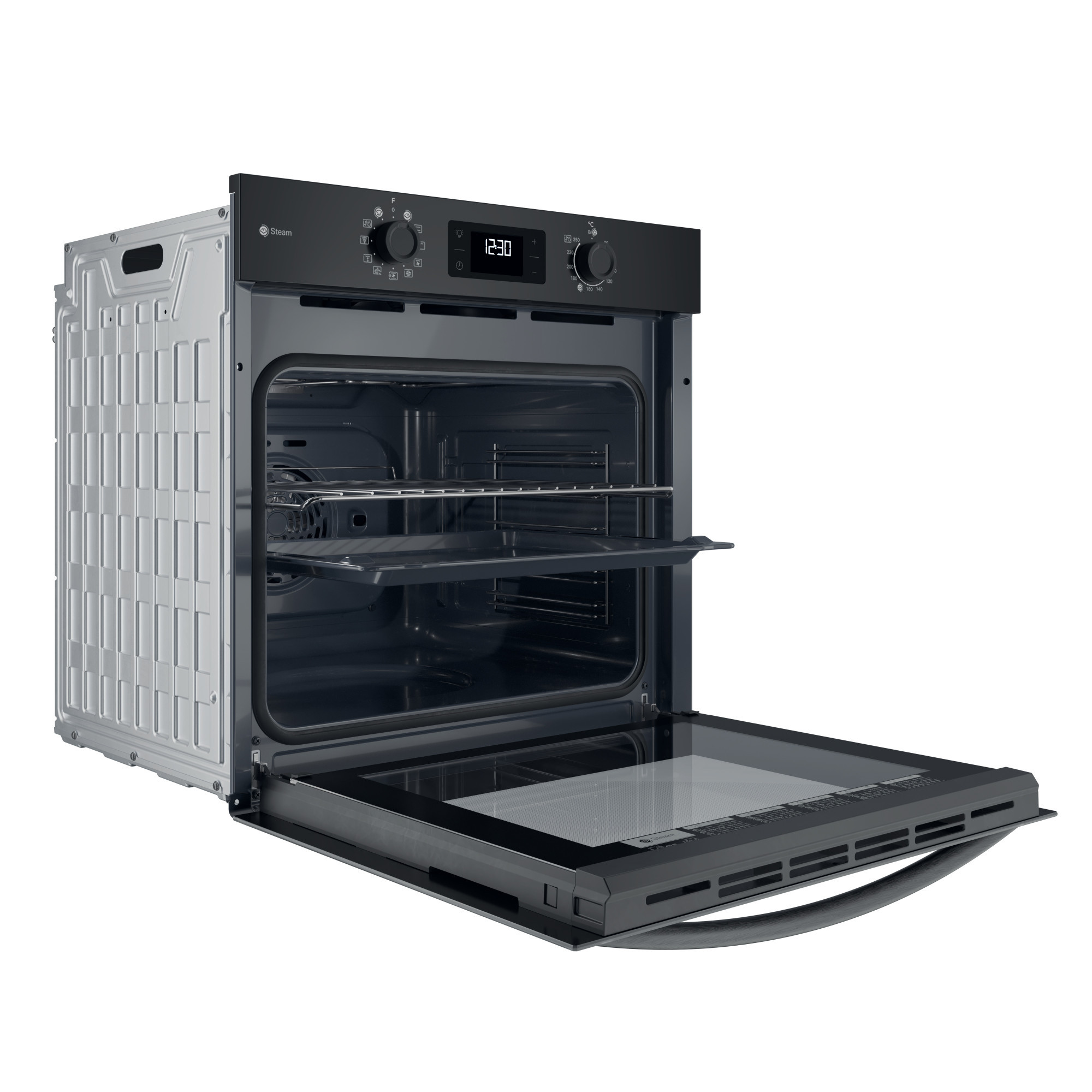 Indesit IO258HSB Forno 60cm 71lt Multifunzione Vapore Classe A Nero - immagine 3