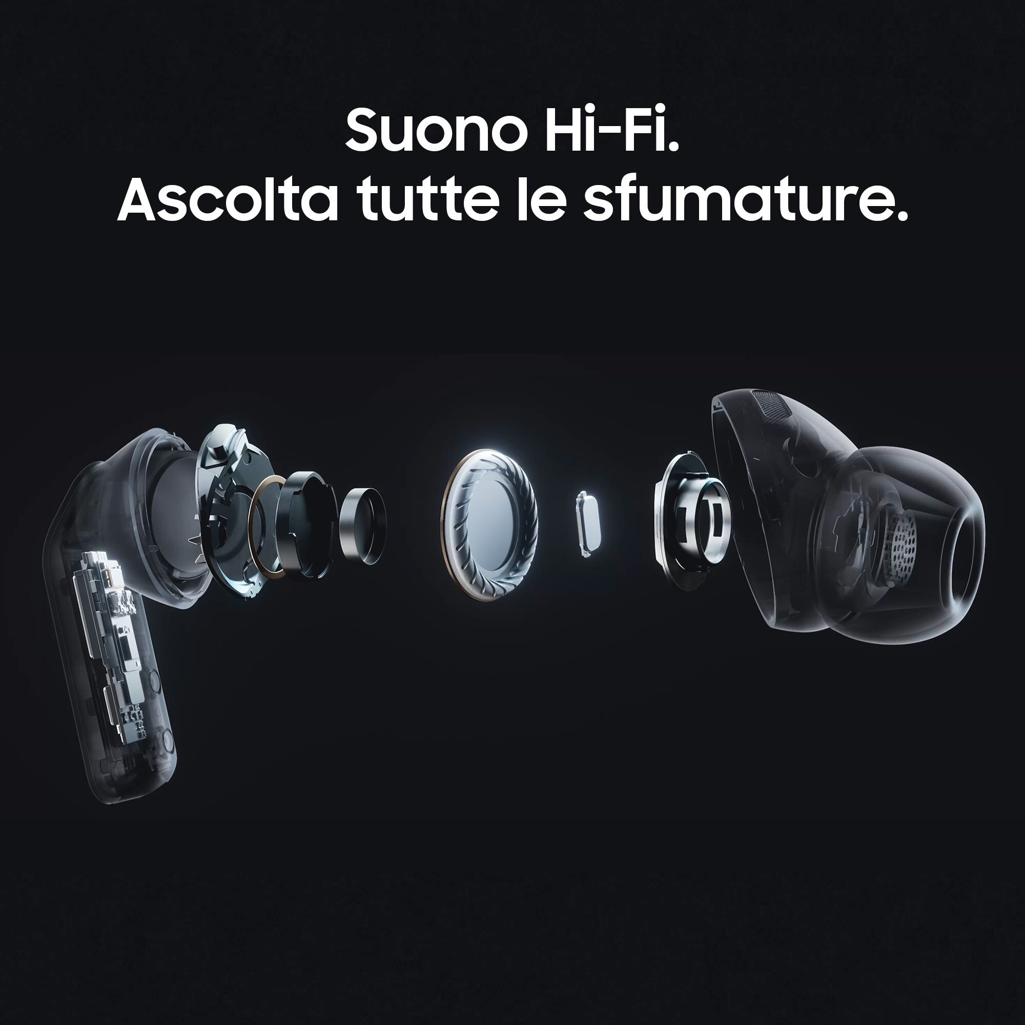 SAMSUNG SMR640NZKAITV Auricolare BT Bach Black Auricolari Senza Filo - immagine 3
