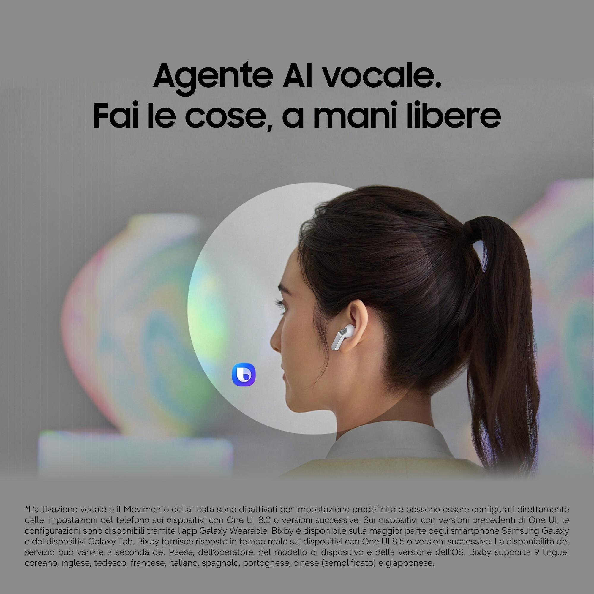 SAMSUNG SMR640NZKAITV Auricolare BT Bach Black Auricolari Senza Filo - immagine 6