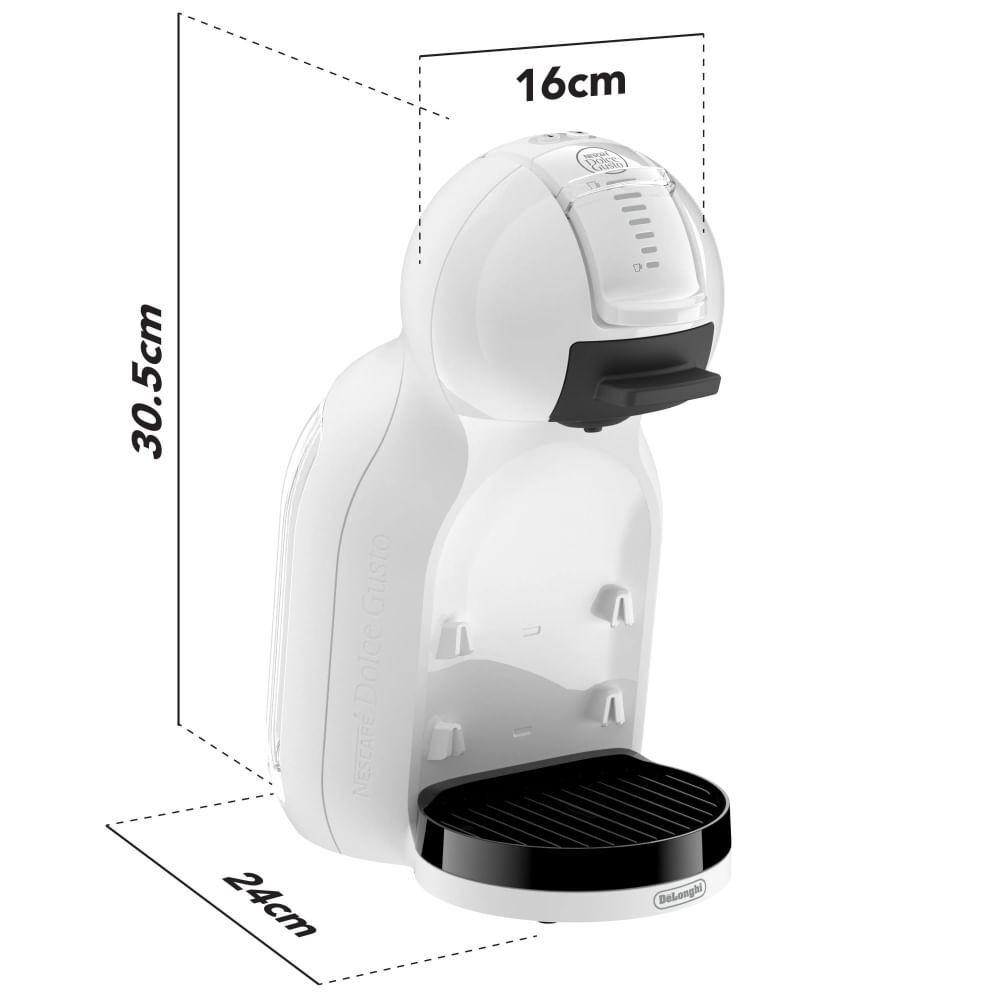 De Longhi EDG335W Macchina Caffe Capsule Dolce Gusto Mini Me 2 - immagine 2