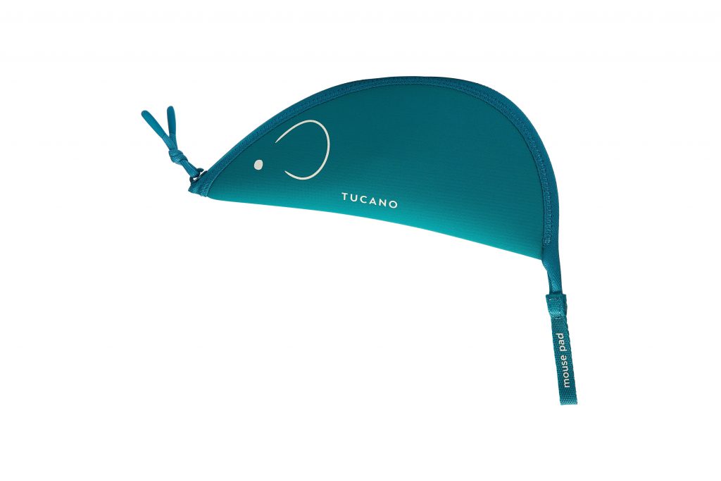 Tucano BTOPOMPWMB Mouse Wireless Custod Tappetin X Mouse Topo Peltro