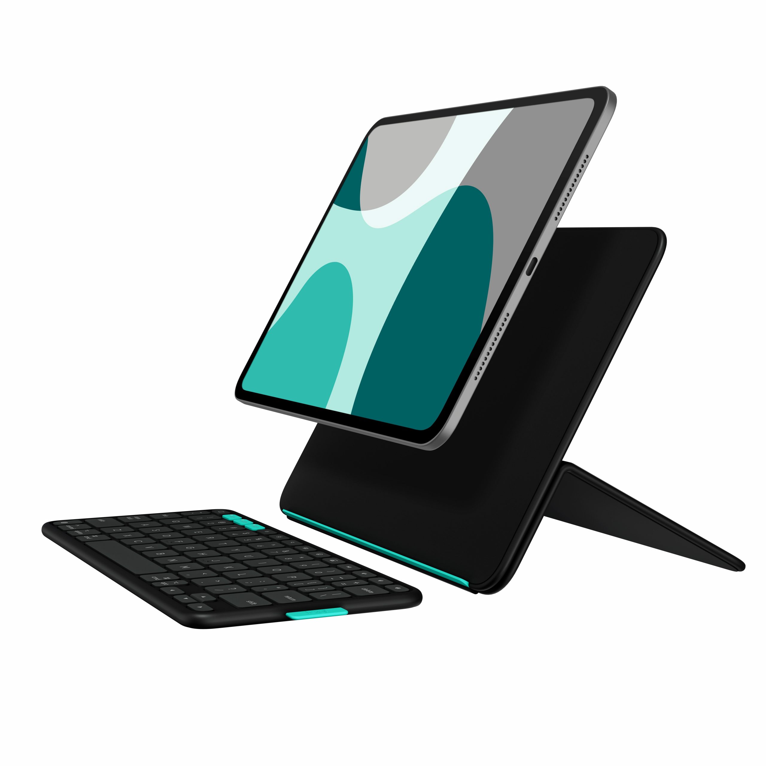Logitech 920013400 Custodia Per Ipad Pro Air 11 Flip Folio Graphite - immagine 2