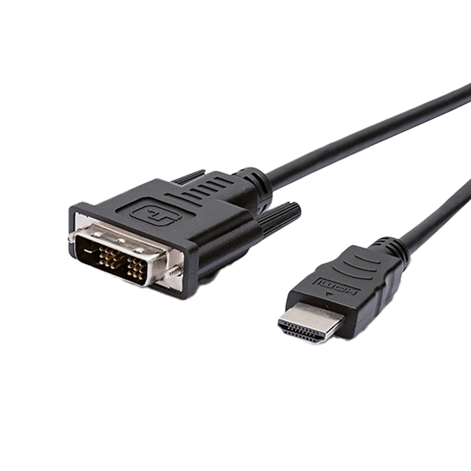 Vivanco VVVCABHDMIDVI200K Cavo HDMI-DVI-D M-M 2mt Nero - immagine 2
