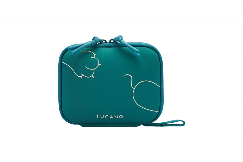 Tucano BTOPOHDB Custodia Per HD Portatile Topo Pouch Blu Petrolio