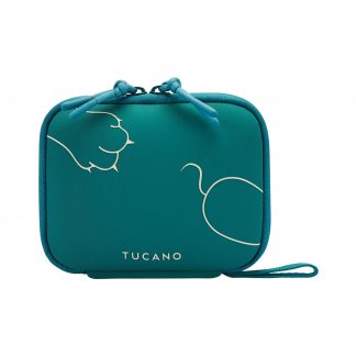 Tucano BTOPOHDB Custodia Per HD Portatile Topo Pouch Blu Petrolio