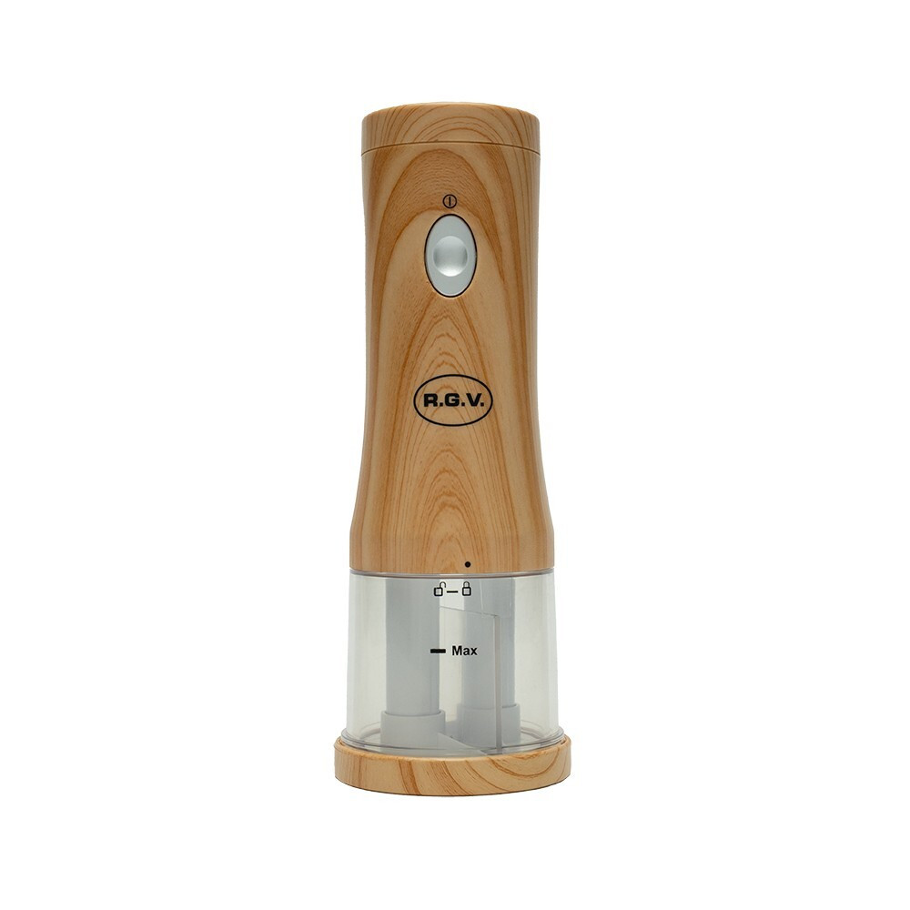RGV CHEESY LEGNO Grattugia Elettrica Ricaricabile 150ml 3 Lame - immagine 3